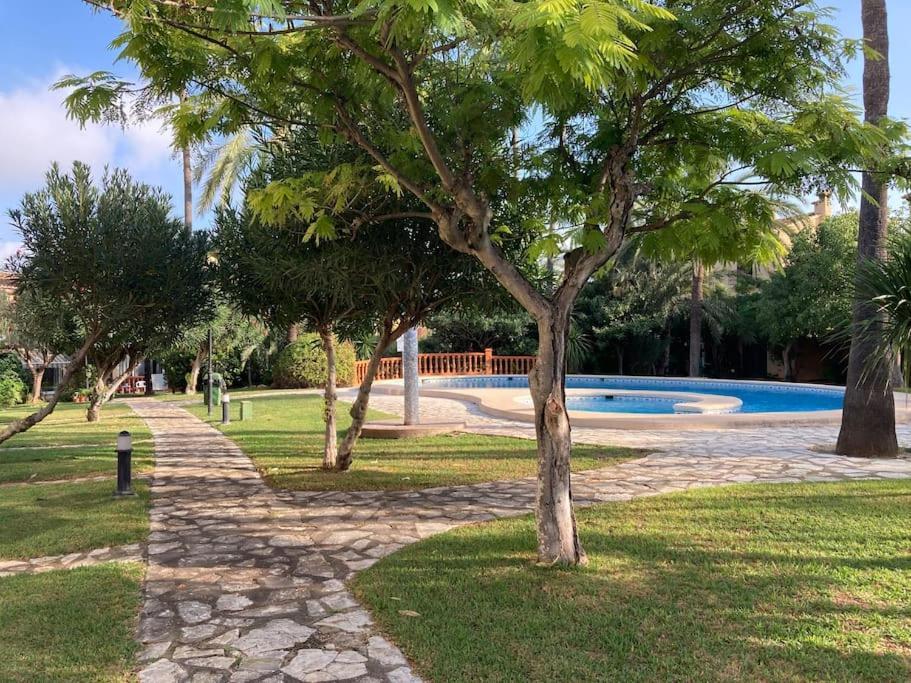 Villa Adosado En Denia Con Gran Jardin Esterno foto